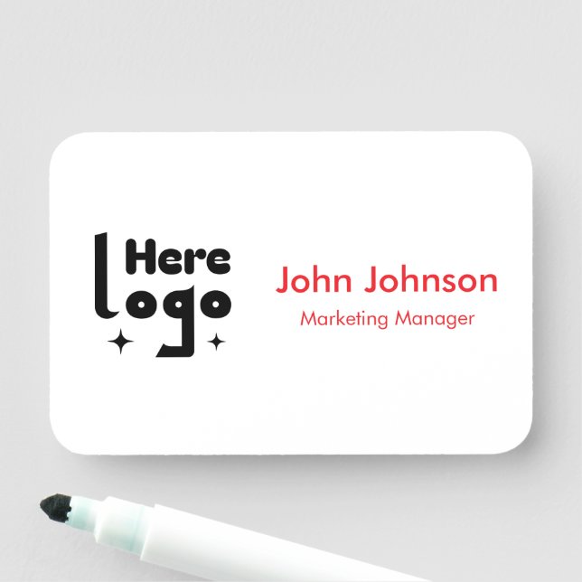 Porte-nom Employee Identification Card (En situation)