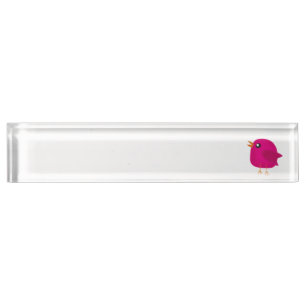Porte-nom Enfants mignonette birdy