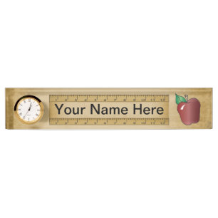 Porte-nom Enseignant   Nom DO-IT-YOURSELF