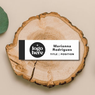 Porte-nom Épingle de sécurité magnétique avec logo d'entrepr