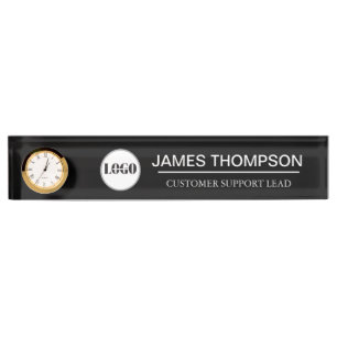 Porte-nom Équipement de logo personnalisé pour l'employé de 