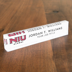 Porte-nom Étudiant de la NIU