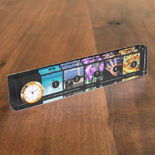 Porte-nom Facile à faire votre propre photo Stylish 5 images