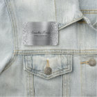 Feuille d'argent scintillante