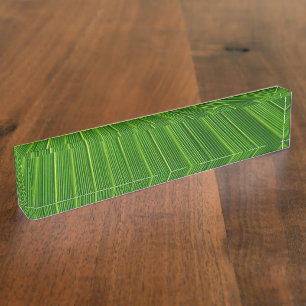 Porte-nom Feuille de palme