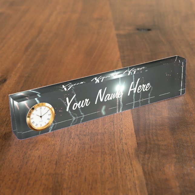 Porte-nom Feux (Taille)