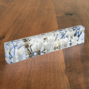 Porte-nom Fleurs Bureau Personnalisé Destiny Destiny'S Namep