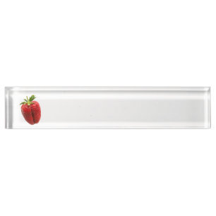 Porte-nom Fraise