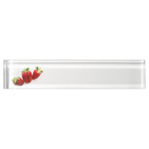 Porte-nom Fraises
