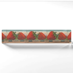 Porte-nom Fraises Giant Fruit Antique Fruit Amusant