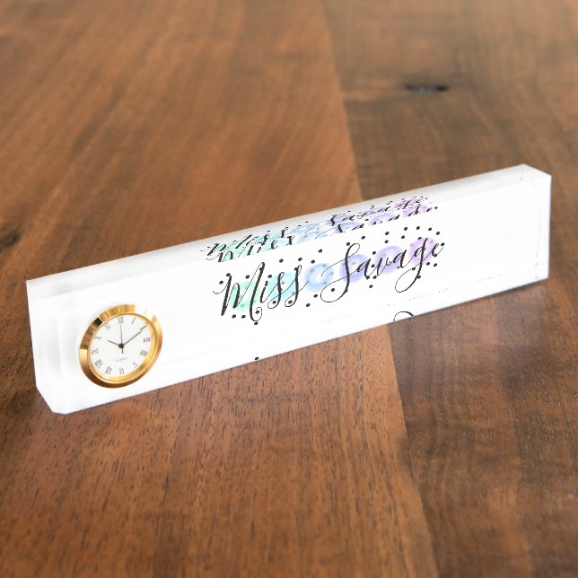 Porte-nom Funfetti (Taille)