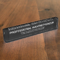 Funny Wantrepreneur Office