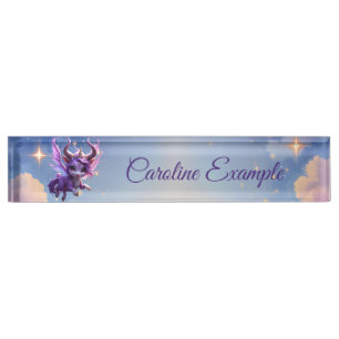 Porte-nom Gardien du Royaume au Clair de Lune – Rêveuse Viol
