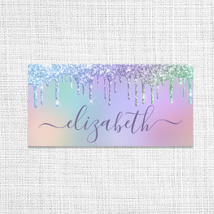 Porte-nom Glamour Arc-en-Ciel Paillettes