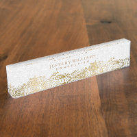 Gold Lace Plush White Damques Arrière - plan