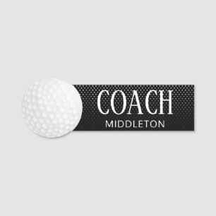 Porte-nom Golf
