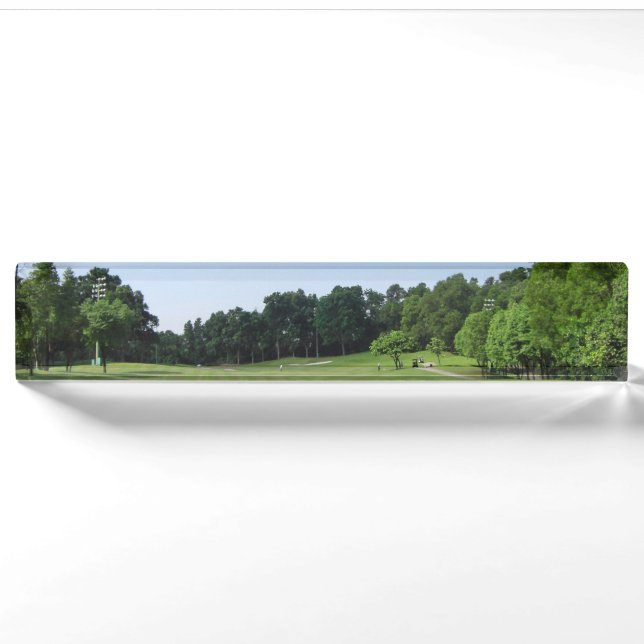 Porte-nom Golf de jeu (Devant)