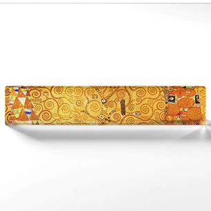 Porte-nom Gustav Klimt Arbre de Vie : Symboliste Art Nouveau