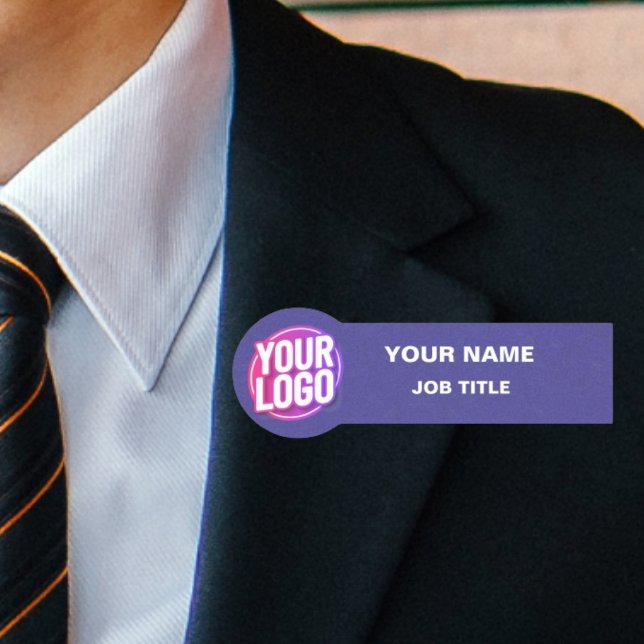 Porte-nom Habillez votre équipe pour réussir : Logo personna (Créateur téléchargé)