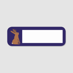 Porte-nom Halloween Jackalope Trou ou traitement