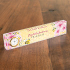 Honecomb joyeux bosse abeilles rose florale patron