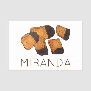 Porte-nom Honeypeb British Sponge Cinder Toffee Sweet Shop