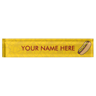 Porte-nom Hotdog