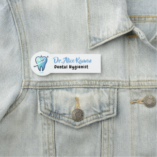 Porte-nom Hygiéniste dentaire | Smile Tooth