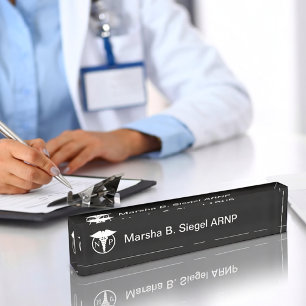 Porte-nom Infirmière clinicienne classe conception