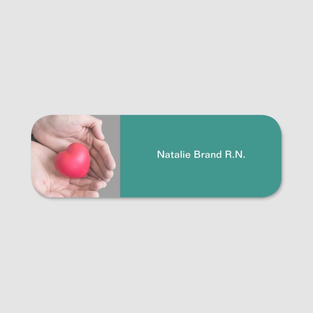 Porte-nom Infirmière professionnelle Médicale (Devant)