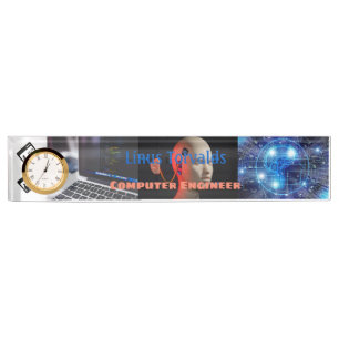 Porte-nom Informaticien de la programmation