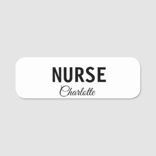 Porte-nom Je suis infirmière médecin expert ajouter votre no