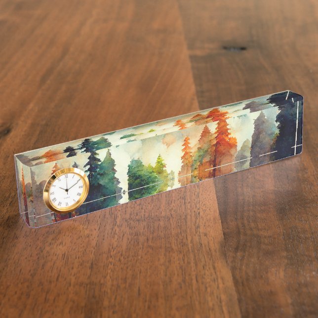 Porte-nom La forêt (nature) (Taille)