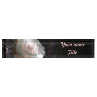 Porte-nom La Rose Blanche