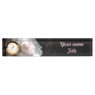 Porte-nom La Rose Blanche