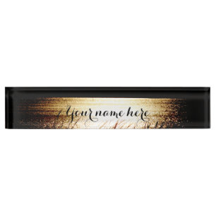 Porte-nom Lac Sunset