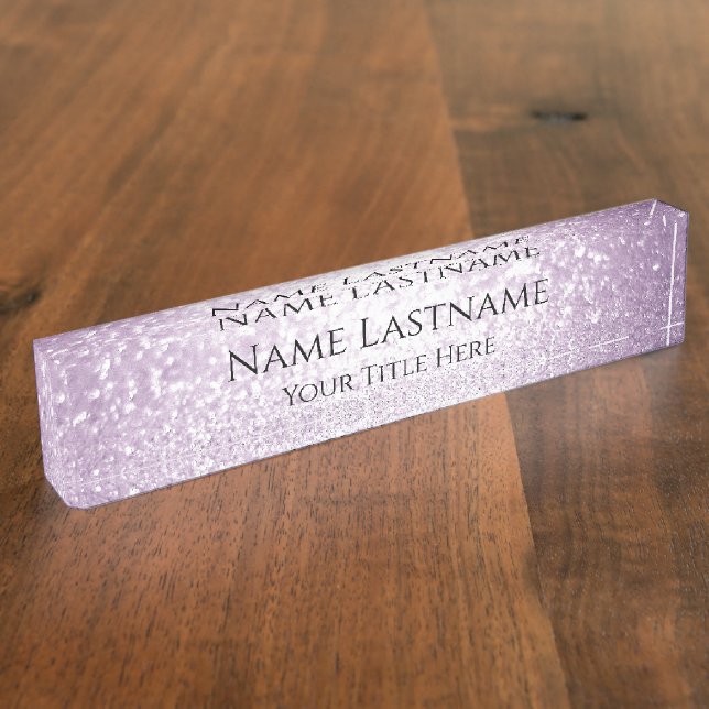 Porte-nom Lashes maquillage Artiste Planificateur d'événemen (Taille)