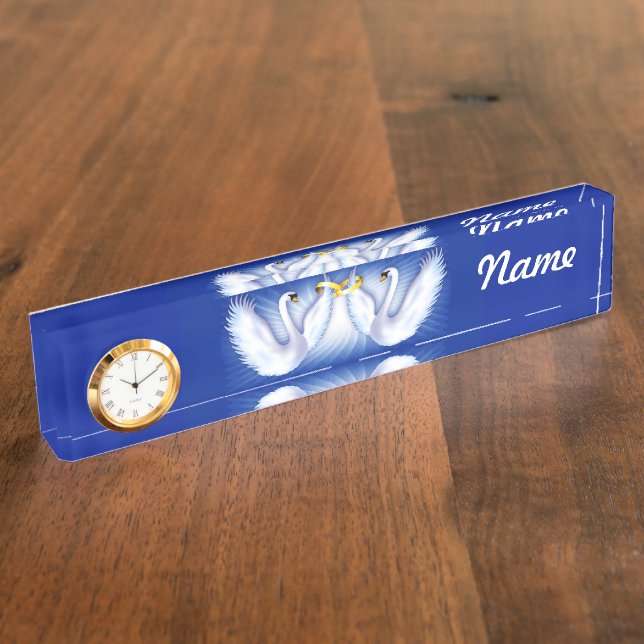 Porte-nom Le Mariage de Swan (Taille)