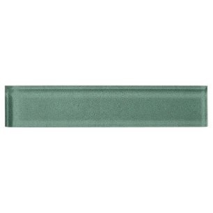Porte-nom Le regard confortablement de la texture turquoise