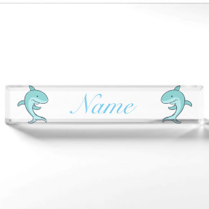 Porte-nom Les dauphins bleus sauter Thunder_Cove