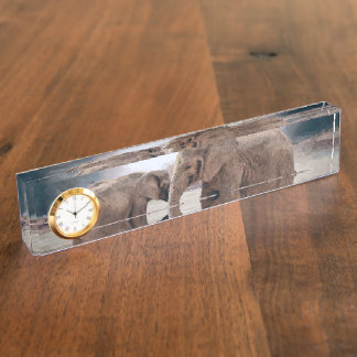 Porte-nom Les éléphants