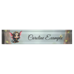 Porte-nom Liora – Gardienne des Petites Étoiles.