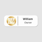 logo commercial personnalisé blanc professionnel