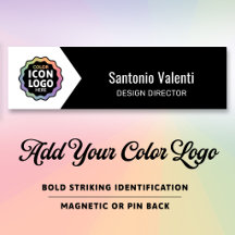 Logo couleur classique Chevron noir blanc affaires