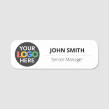 Logo customisé Employé - Épingle magnétique ou de 