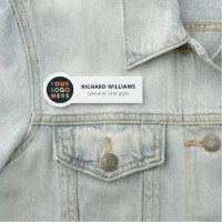 Logo d'arrondi personnalisé Pièce magnétique ou de