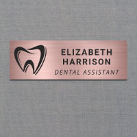Logo de dentiste Cabinet dentaire Rose Gold