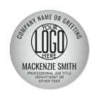 Logo de l'entreprise Couleur gris Imprimé en plast