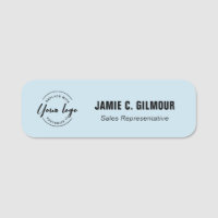 Logo de l'entreprise Employé personnalisé bleu
