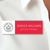 Logo de l'entreprise personnalisée Employé rouge